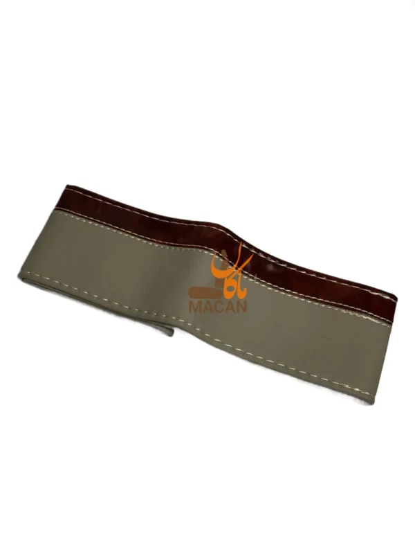 دور فرمان کرم با نوار طرح چوب طرح کلاسیک - کد: 40032